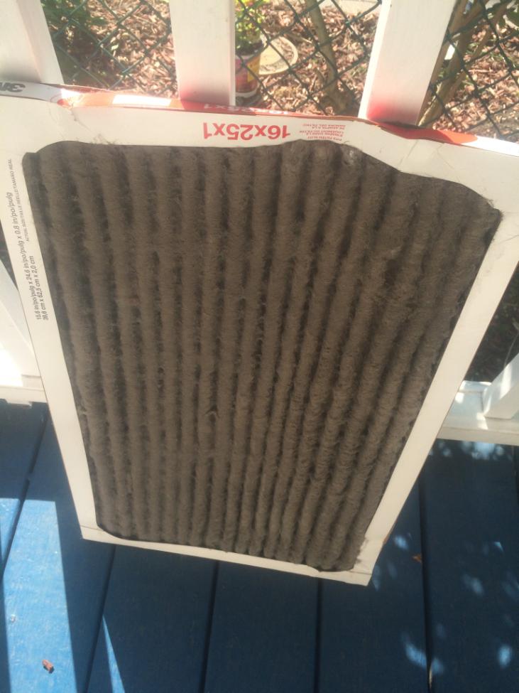 example of dirty air filter